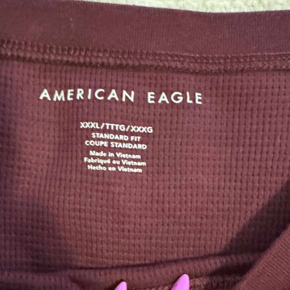 Bundle of 2 AEO/Heritage Long Sleeve Thermal Shirts. 3XL.  Like New! - Picture 3 of 4